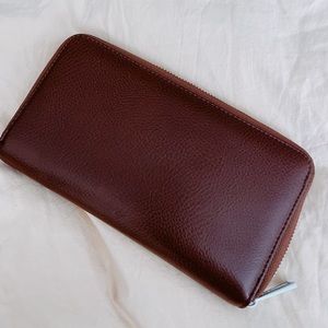 vintage brown wallet
